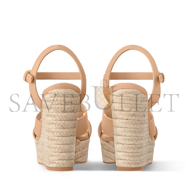 LOUIS VUITTON LV ISOLA WEDGE ESPADRILLE 1AGYJ9